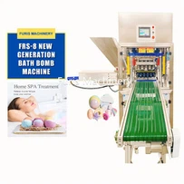 Dwukolorowa automatyczna maszyna do prasowania kulek solnych do kąpieli Circular Creative Bath Ball Powder Forming Machine