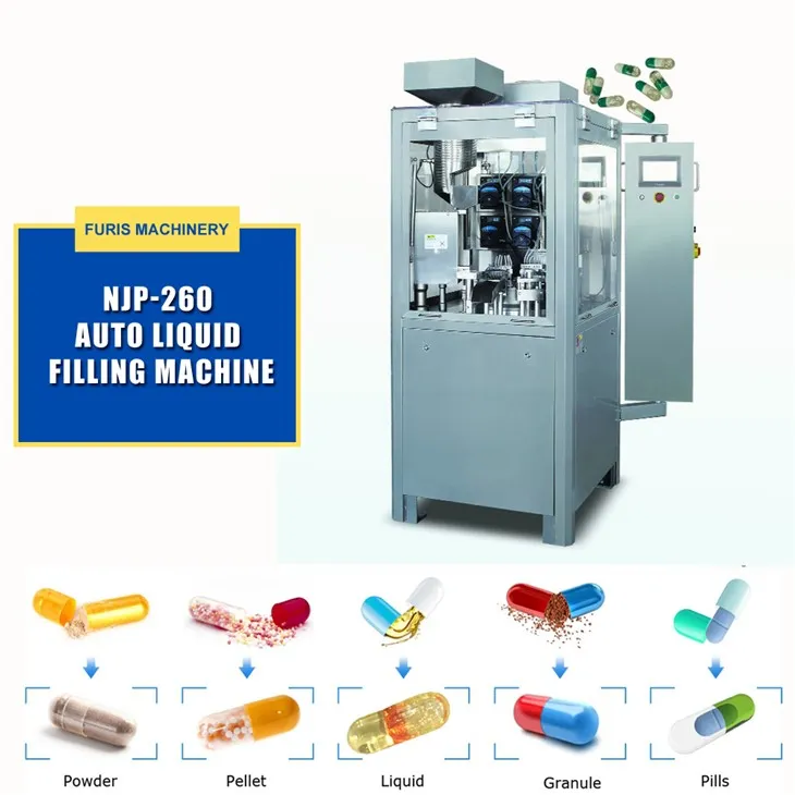 Capsule Filling Machine With Touhch Screen Operation
